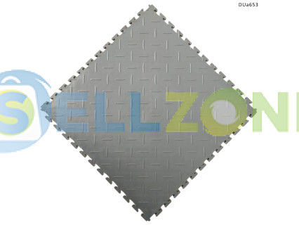 Δάπεδο PVC - αντιολισθητικό και ανθεκτικό, γκρι χρώμα – DUa653